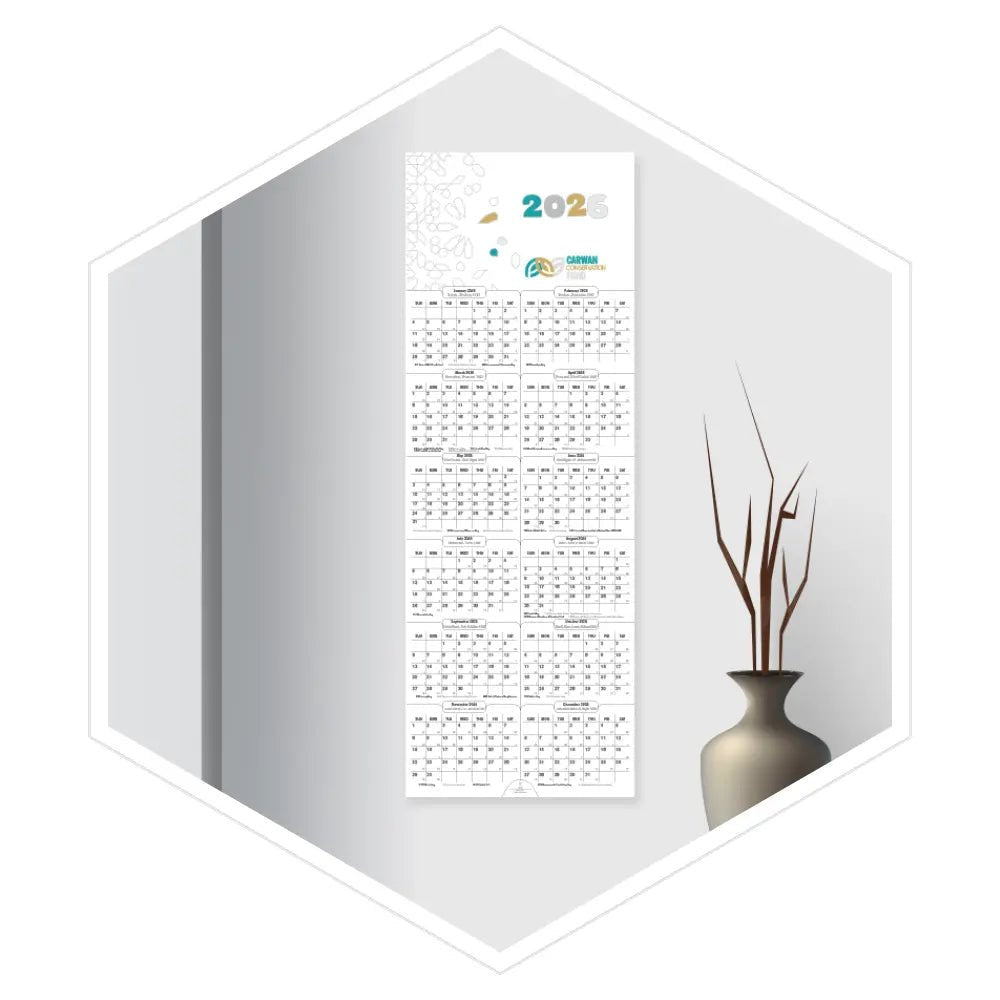 مخطط جداري للاعمال 2026