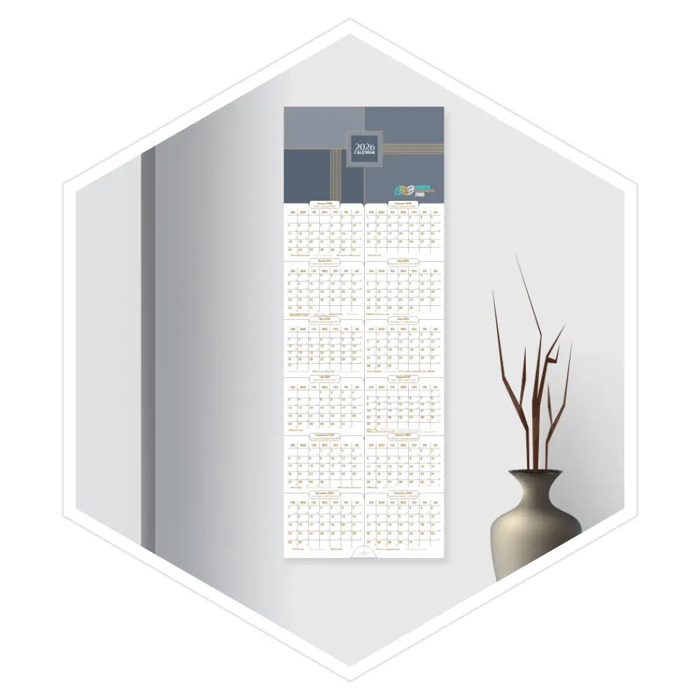 مخطط جداري للاعمال 2026