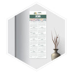 مخطط جداري للاعمال 2026