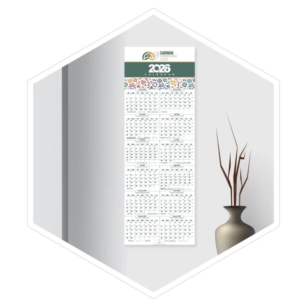 مخطط جداري للاعمال 2026