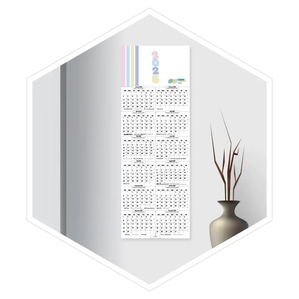 مخطط جداري للاعمال 2026