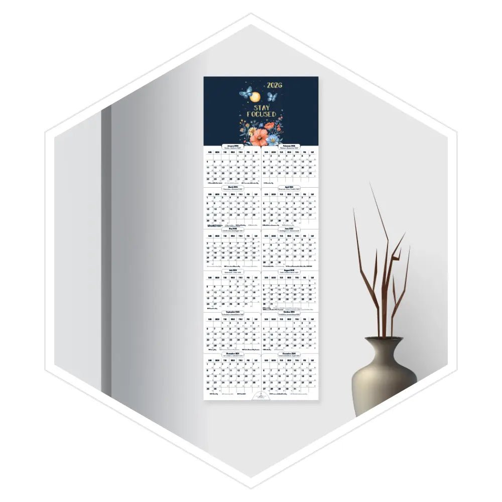 مخطط جداري 2026