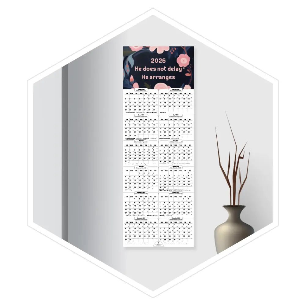 مخطط جداري 2026