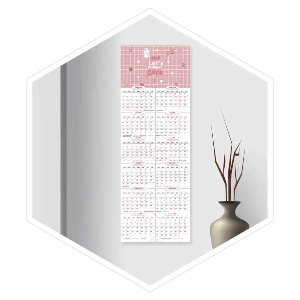 مخطط جداري 2026