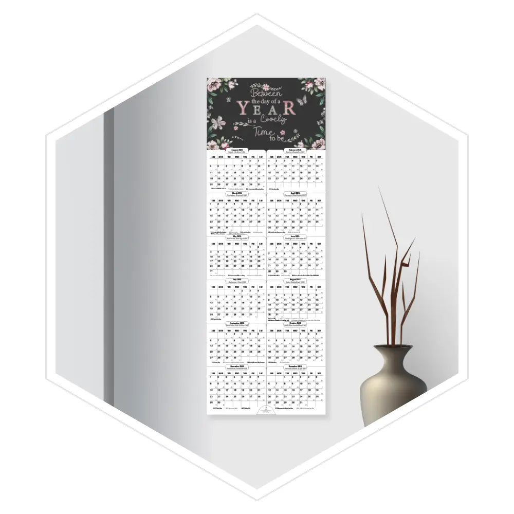 مخطط جداري 2026