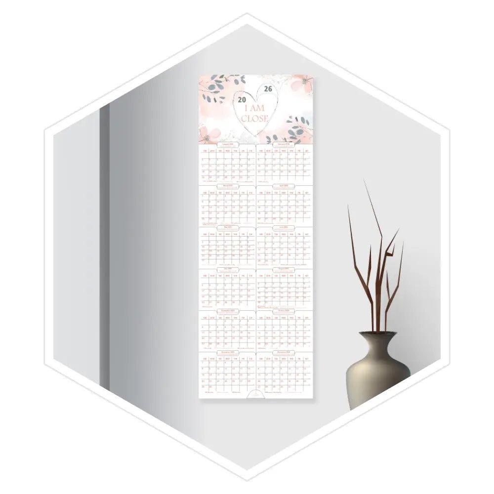 مخطط جداري 2026