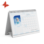 تقويم 2025 فروزن (Frozen) - تقويم