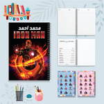 أيرون مان - دفاتر شخصيات