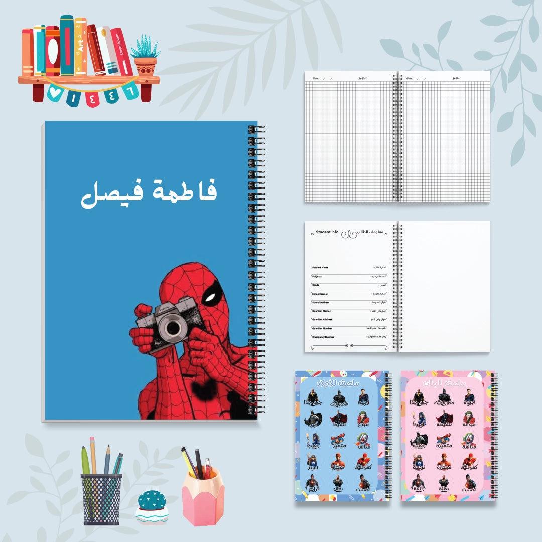 سبايدر مان 2 - دفاتر شخصيات