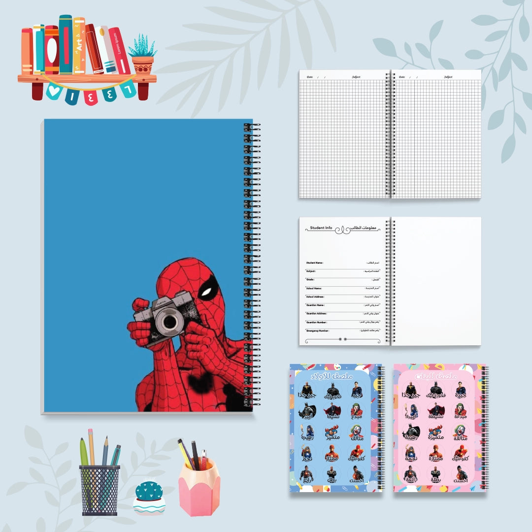 سبايدر مان 2 - دفاتر شخصيات