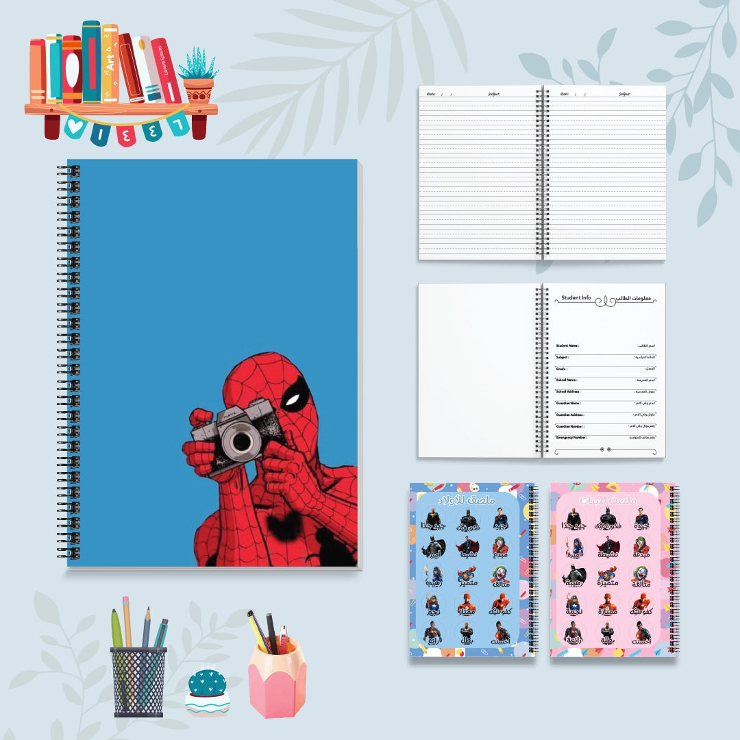 سبايدر مان 2 - دفاتر شخصيات