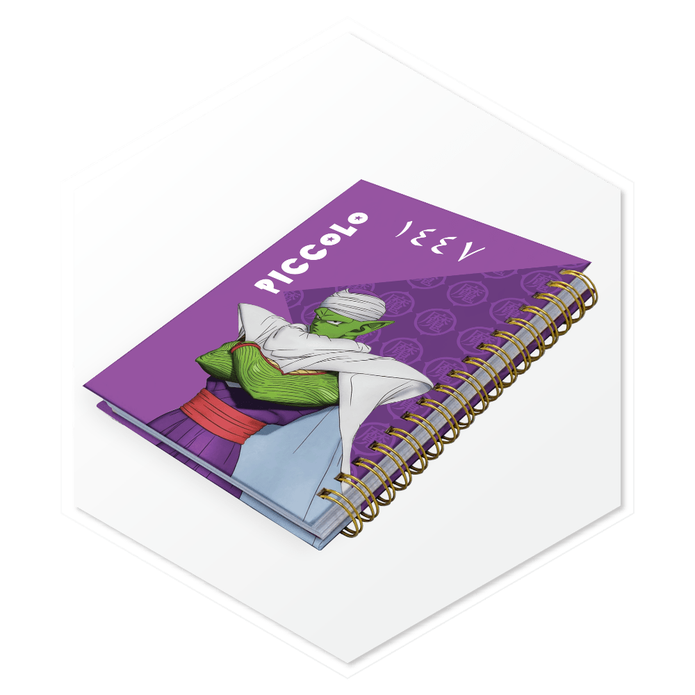 أجندة بيكولو (Piccolo) 1447هـ فاخرة - مقاس A5 بغلاف كرتون 1200 جم، سلك ذهبي، طباعة داخلية ملونة بأعلى جودة للسوق السعودي والخليجي
