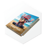 أجندة ستيتش(STITCH) 1447هـ - غلاف فاخر مع مساحة لطباعة اسم العميل بالإنجليزية، تصميم مميز للسعودية والخليج