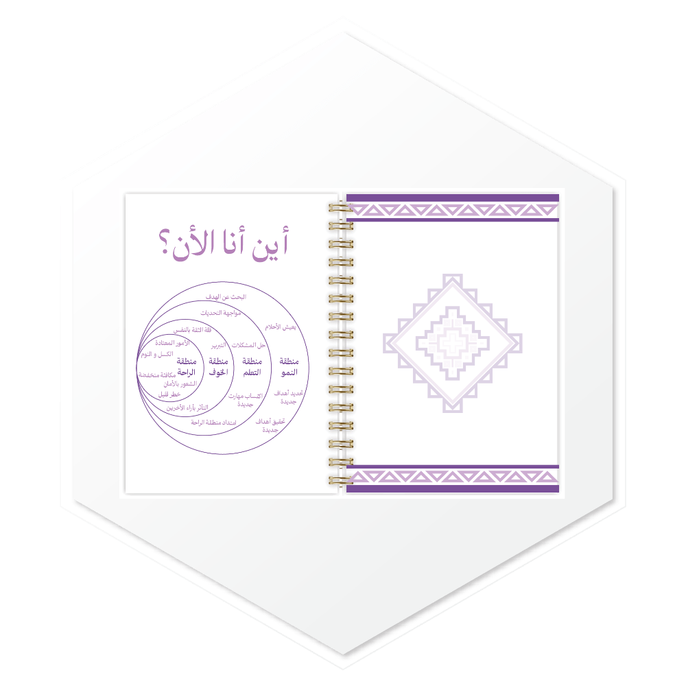 أجندة بنفسج (خزامى) 1447هـ - صفحات أنشطة وتخطيط يومي، تصميم داخلي فاخر للسعودية والخليج